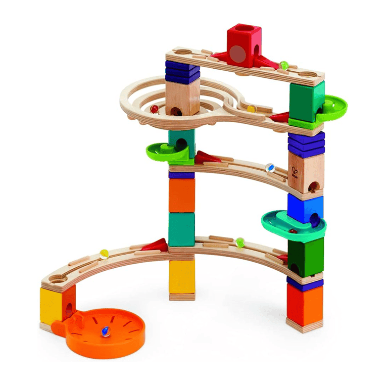 Montessori Hape Quadrilla Cliffhanger Knikkerbanen Blokken