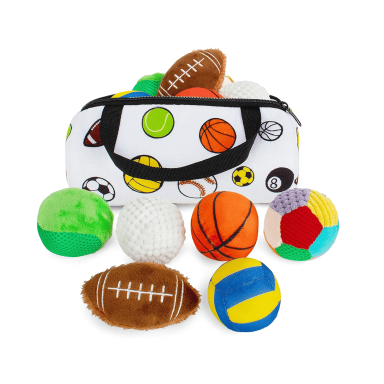 Montessori beetoy Sensorische Sportballen met Rammelaar en Piepjes