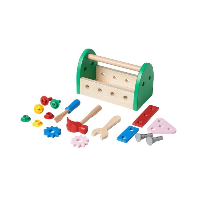 Montessori IKEA BLOMFLUGA 13-Delige Speelgoed Gereedschap Set