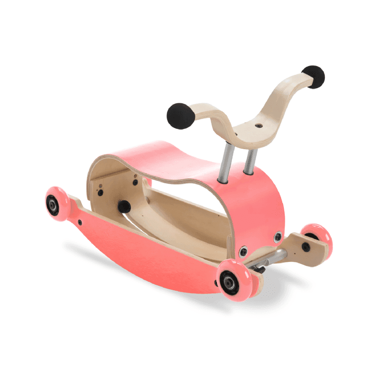 Montessori Wishbone 3-in-1 Mini Flip Walker Roze