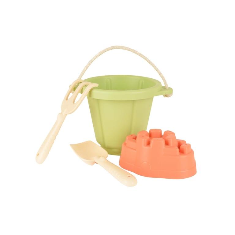 Montessori Let's Be Child Zand Emmers en Scheppen Set Groen