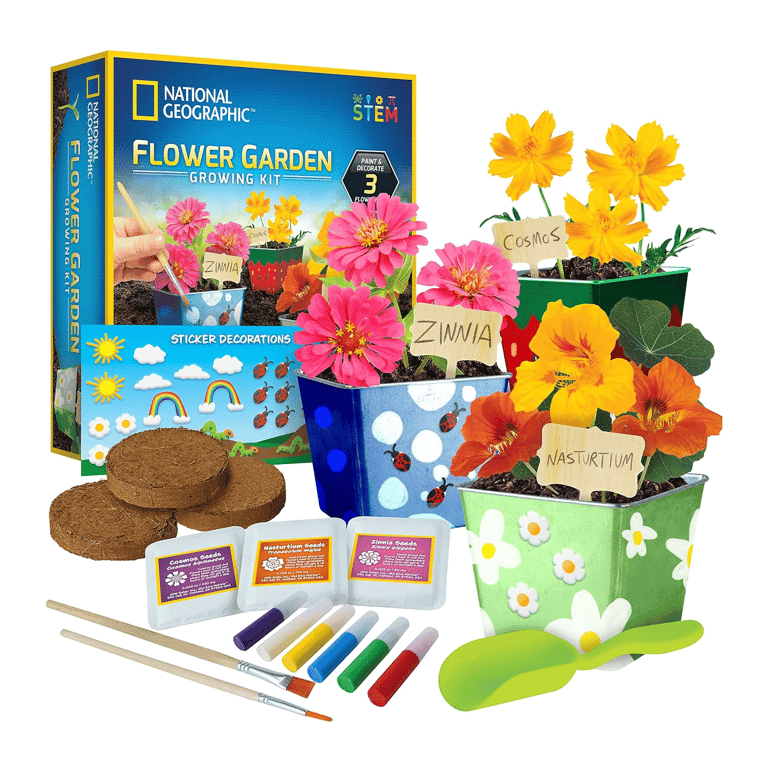 Montessori NATIONAL GEOGRAPHIC Bloementuin Kweekset