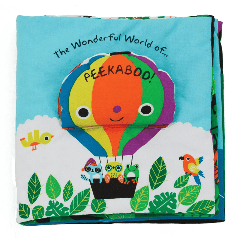 Montessori Melissa & Doug Zacht Activiteiten Babyboek De Wondere Wereld van Kiekeboe!