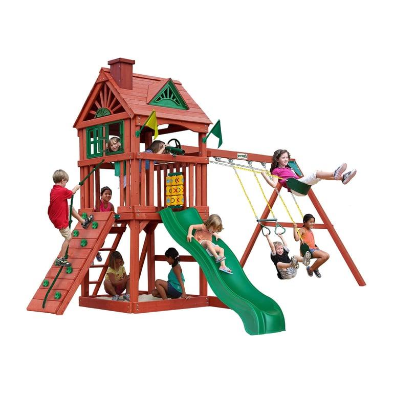 Montessori Gorilla Playsets Zandbak Schommel Set 