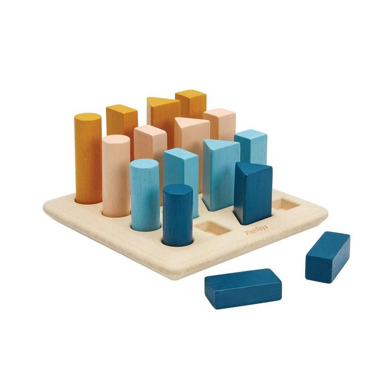 Montessori PlanToys Geometrisch Bord Boomgaard