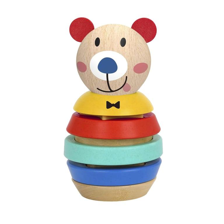 Montessori TOOKYLAND Wooden Bear Stacking Toy