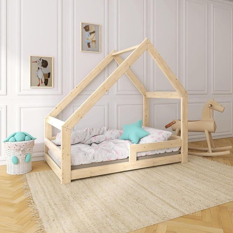 Montessori Need Sleep Huis Vloerbed met Lattenbodem 90 x 200 cm