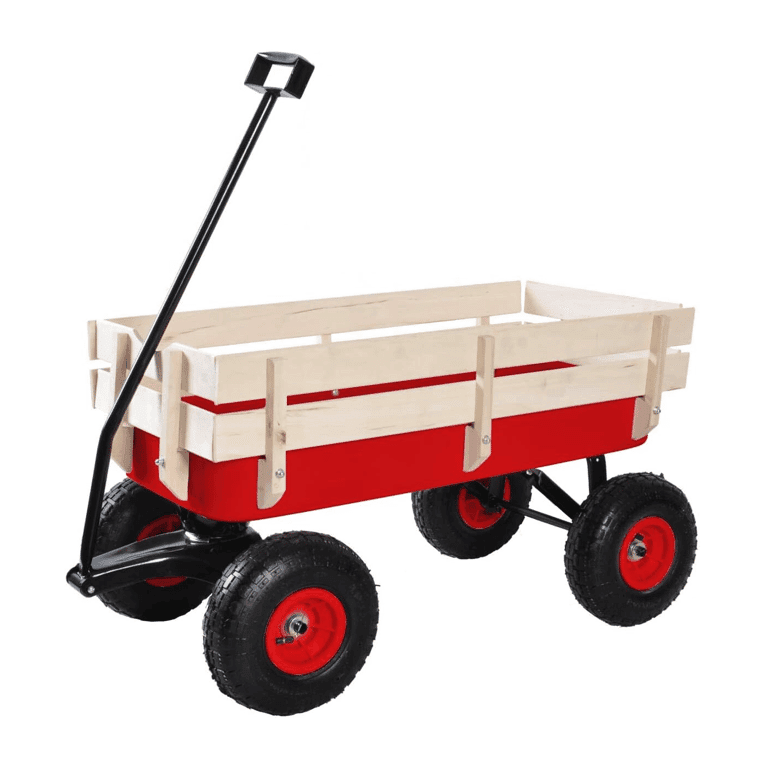 Montessori Petfu Buitenwagen Rood