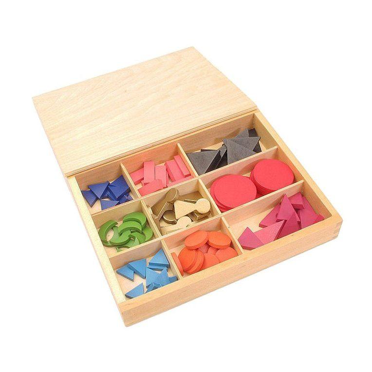 Montessori Pink Montessori Basis Houten Taalsymbolen met Kistje