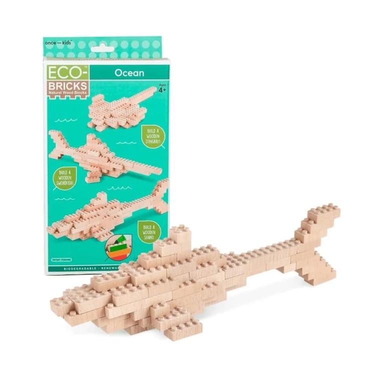 Montessori Once Kids 3-in-1 Eco-Bricks Oceaan