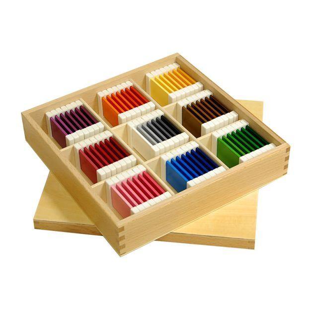 Montessori Kid Advance Montessori Kleurspoelen 3e Doos