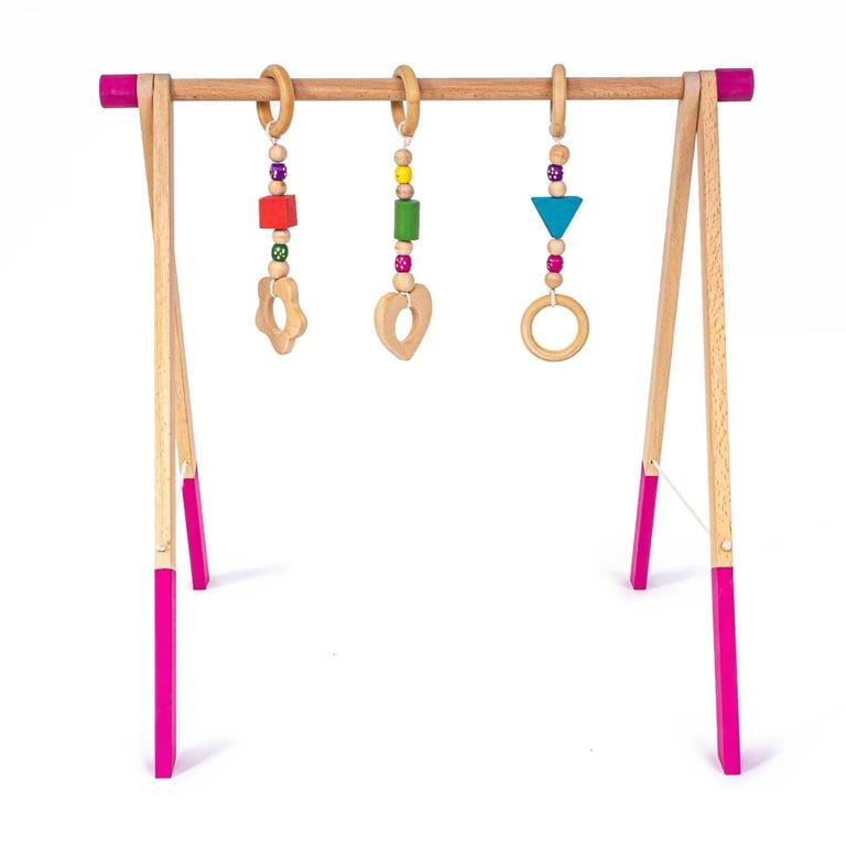 Montessori INGODI Baby Gym Roze