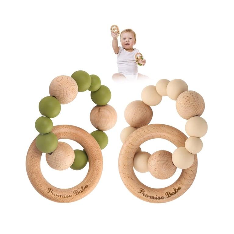 Montessori Promise Babe Ring Rammelaar 2 Delig