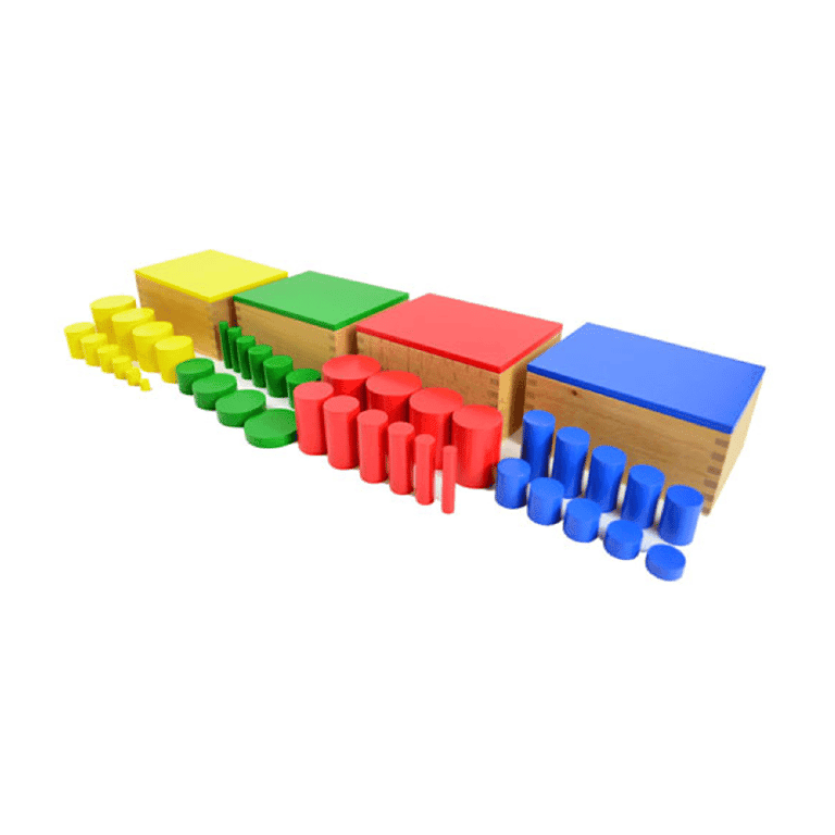 Montessori Thinkamajigs Knoploze Cilinders