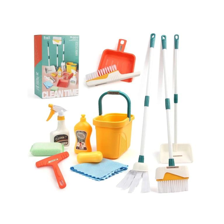 Montessori Seaside-Montessori Kinder Schoonmaak Set Geel