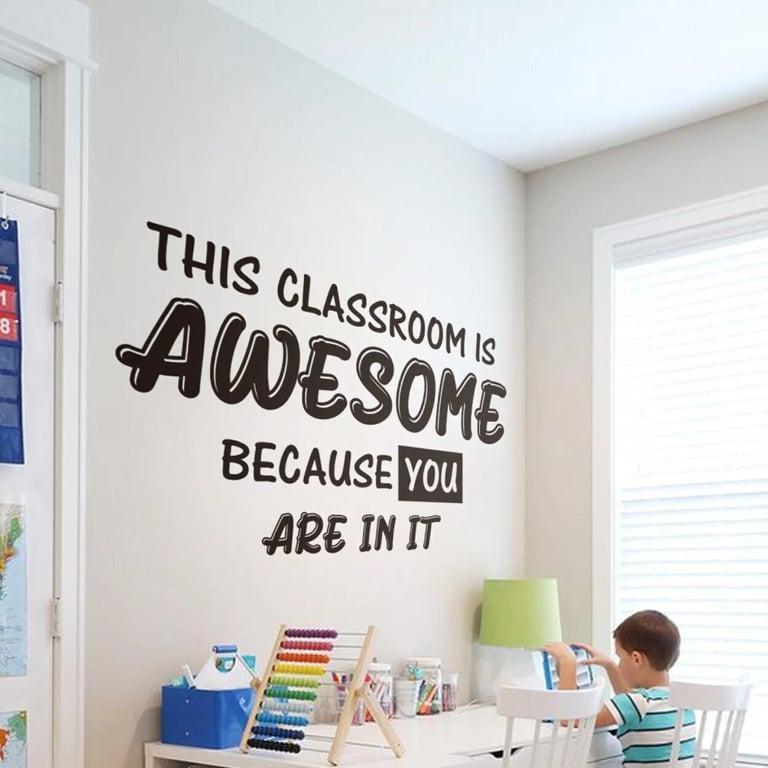 Montessori KUARKI Awesome Classroom Wall Decor XL Black 070