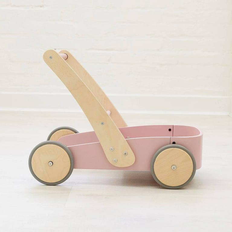 Montessori HipKids Montessori Loopwagen Roze