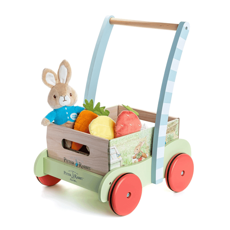 Montessori Kids Preferred Beatrix Potter de Peter Konijn Houten Tuinwagen