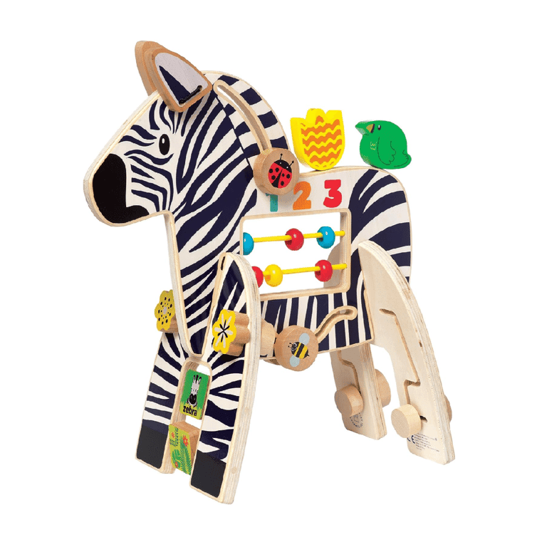 Montessori Manhattan Toy Activiteitencentrum Safari Zebra