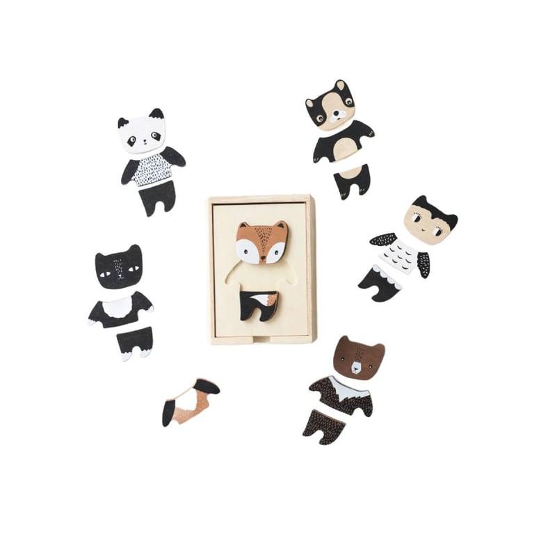 Montessori Wee Gallery Mix en Match Dieren Tegels