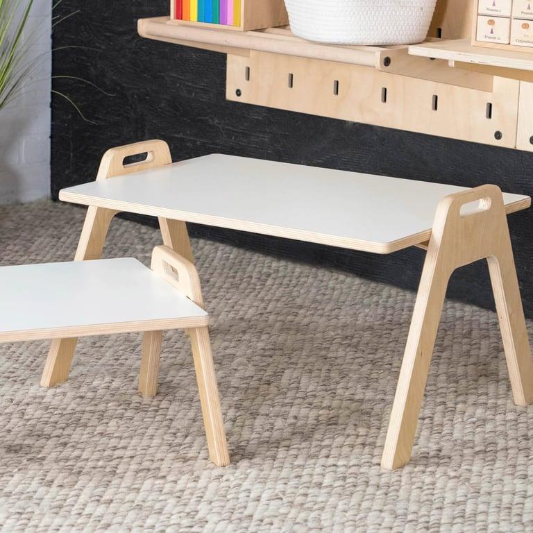 Montessori Sprout Kids School Chowki Vloertafel Tweekleurig Groot