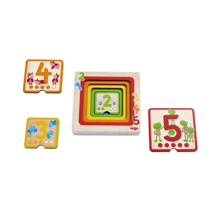 Montessori HABA Lagen Puzzel Telvriendjes