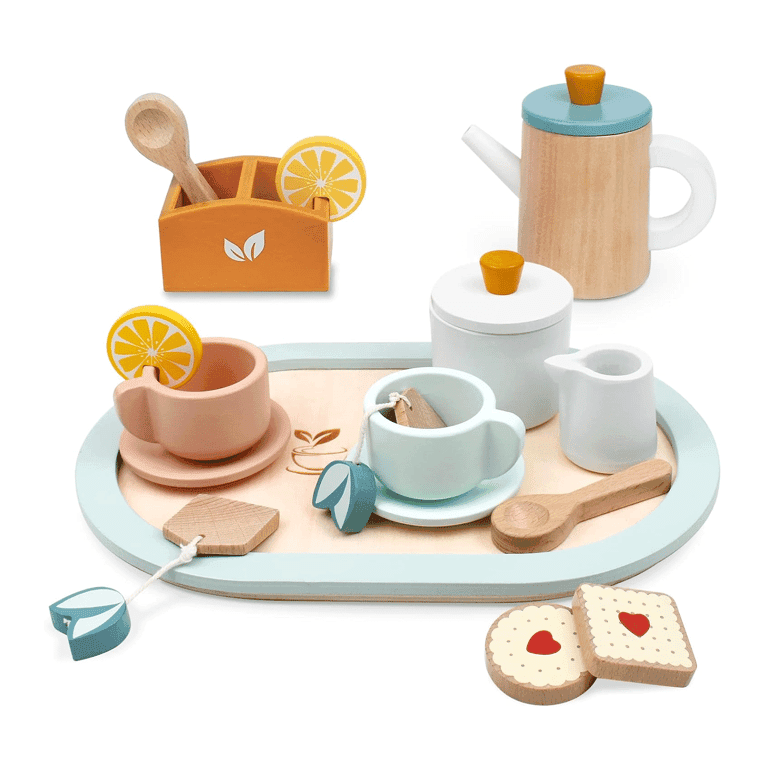 Montessori PairPear Houten Theeset