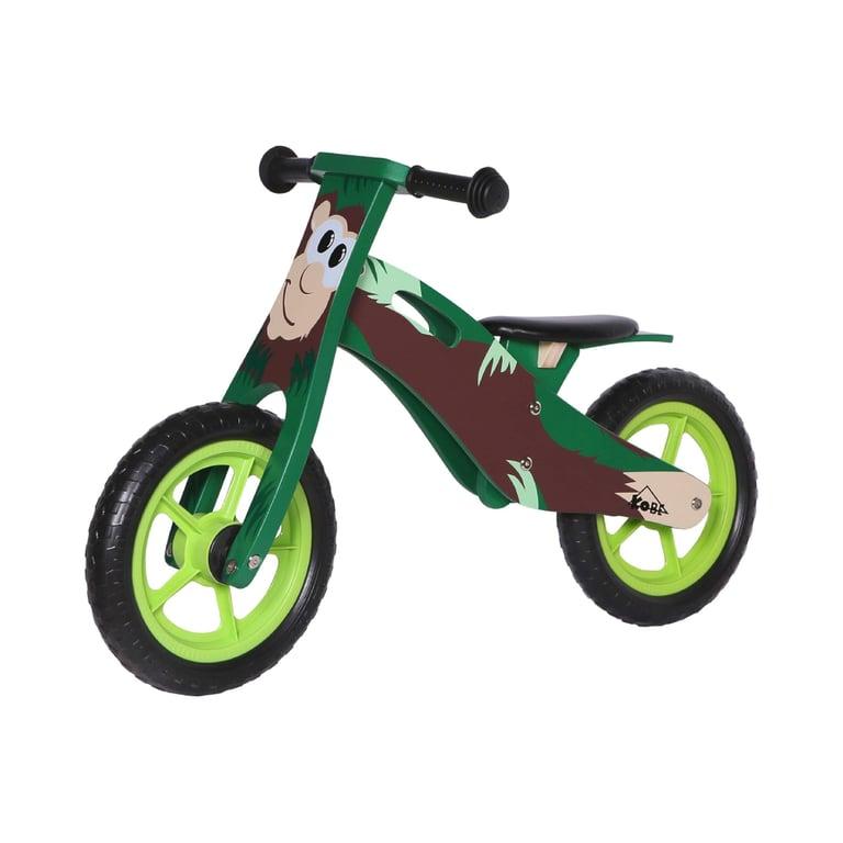 Montessori Kobe Toy Company Houten Balansfiets Bruin