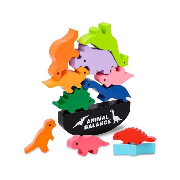 Montessori Clever Toys Box Dieren Balans Blokken