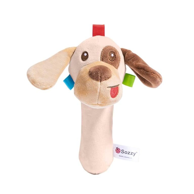 Montessori Jollybaby Stoffen Stok Hond