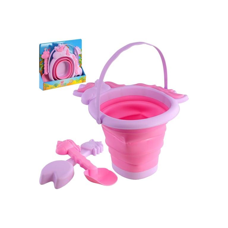 Montessori The Magic Toy Shop Zand Emmer en Spade Set Roze