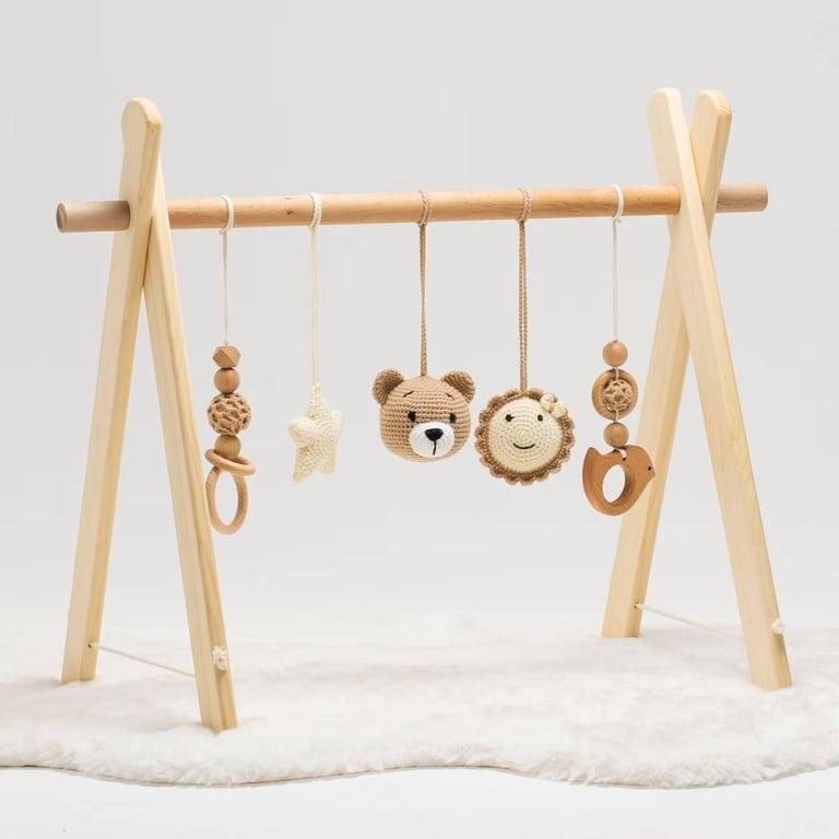 Montessori Wonder Pecker Baby Gym Set Beer