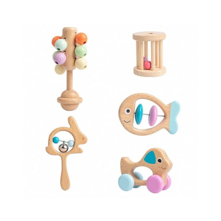 Montessori Clever Toys Box Rammelaar Set