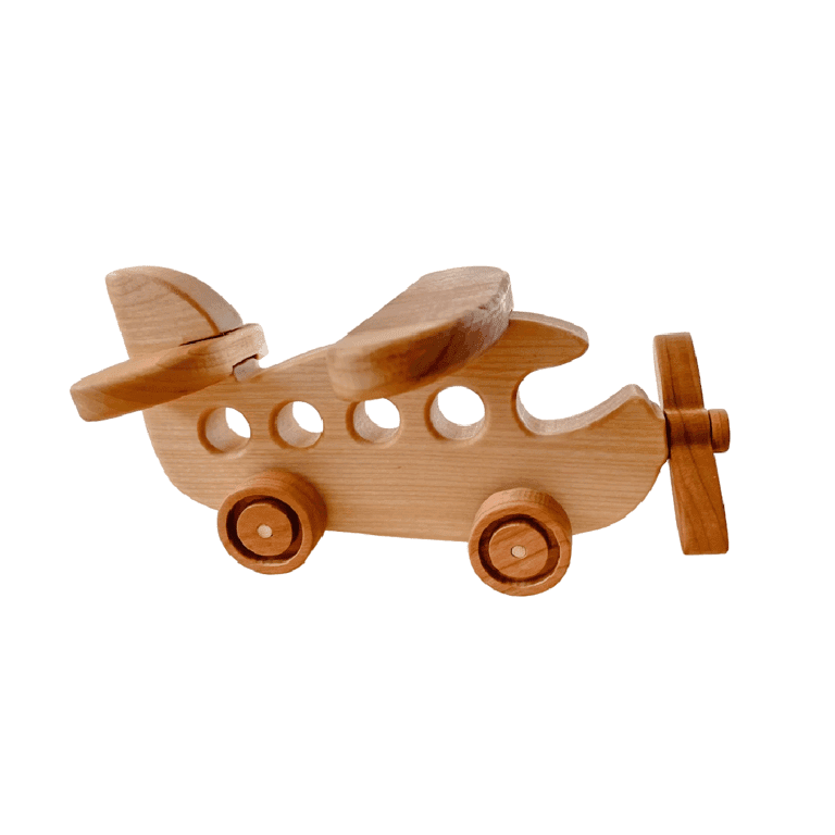 Montessori Nature Based Toys Vliegtuig Speelgoed