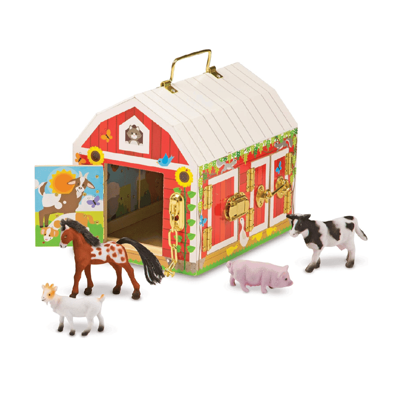 Montessori Melissa & Doug Slot & Grendel Speelgoed Boerderijdieren