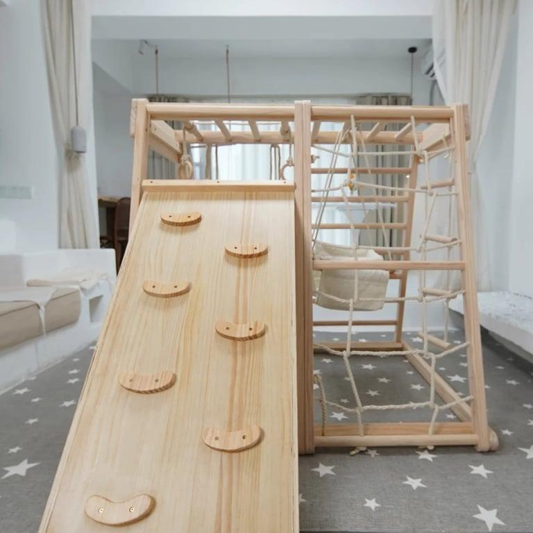 Montessori Riababy Houten Indoor Klim Speelhuis