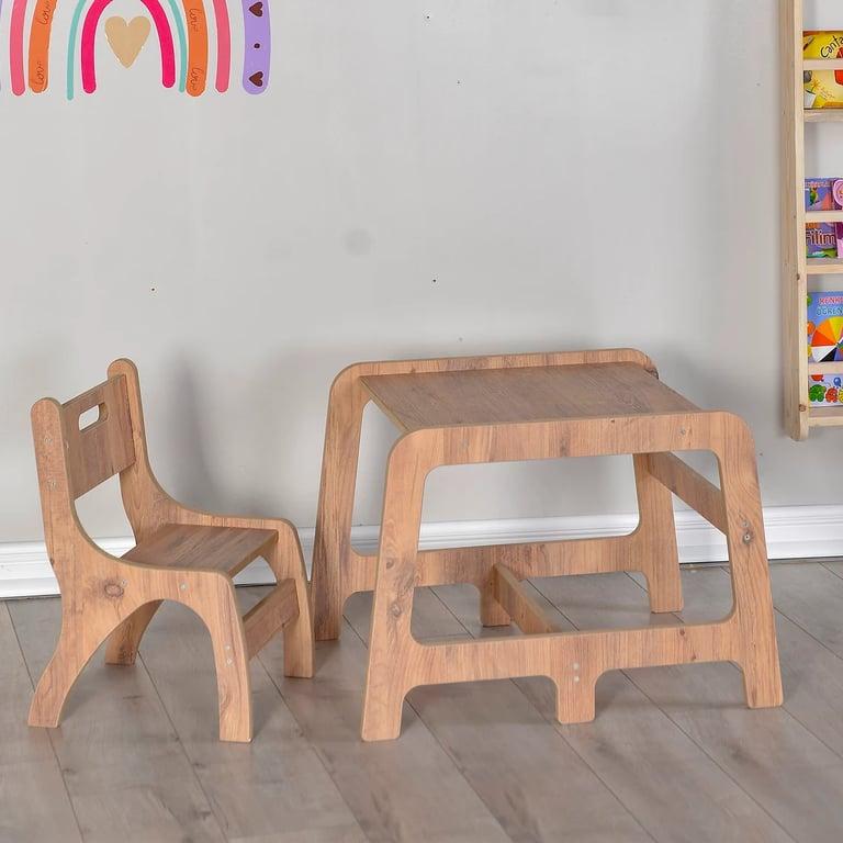 Montessori Wooden Toys For You Speentafel en 1 Stoelset