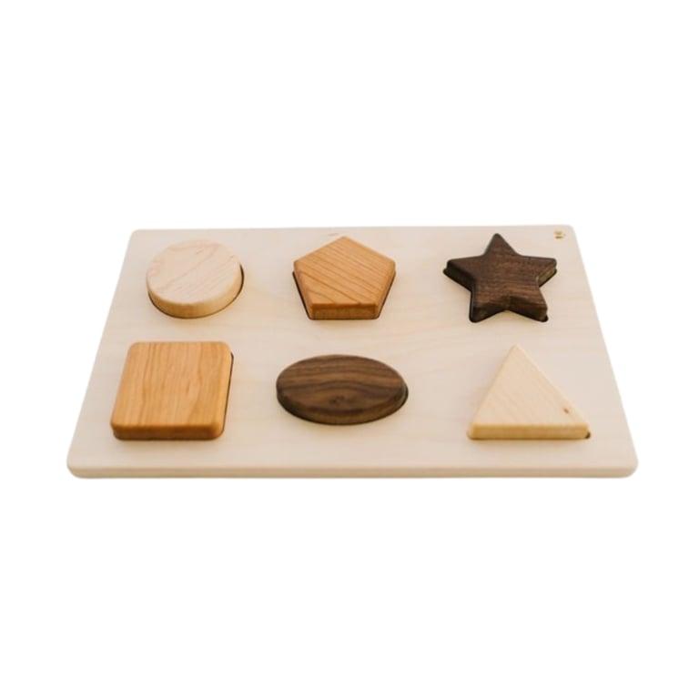 Montessori Bannor Toys Grove Vorm Puzzel