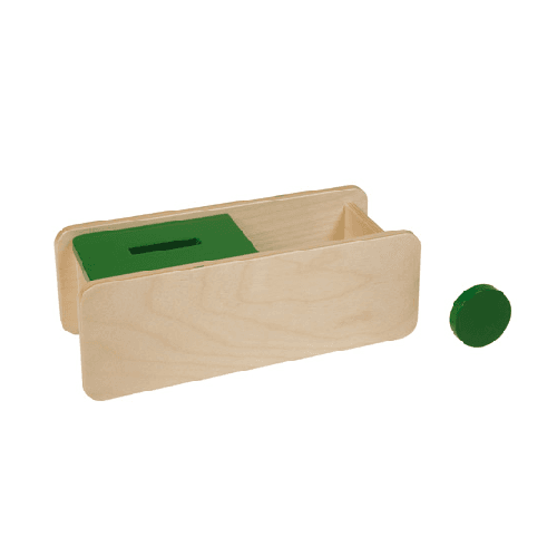 Montessori E&O Montessori Kiekeboe Kistjes met Klapdeksel en 1 Sleuf