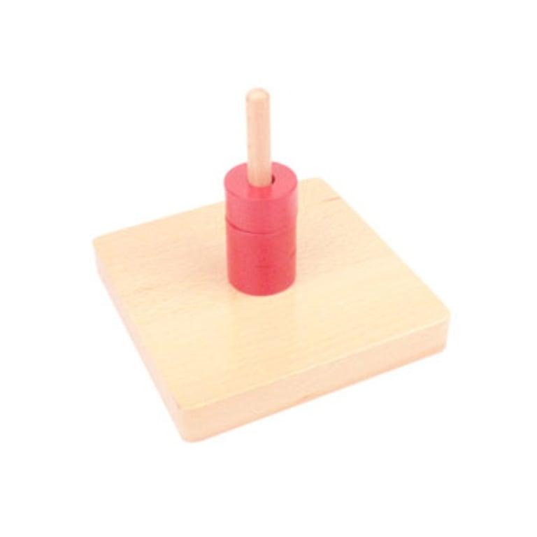 Montessori Adena Montessori Discs on Vertical Dowel