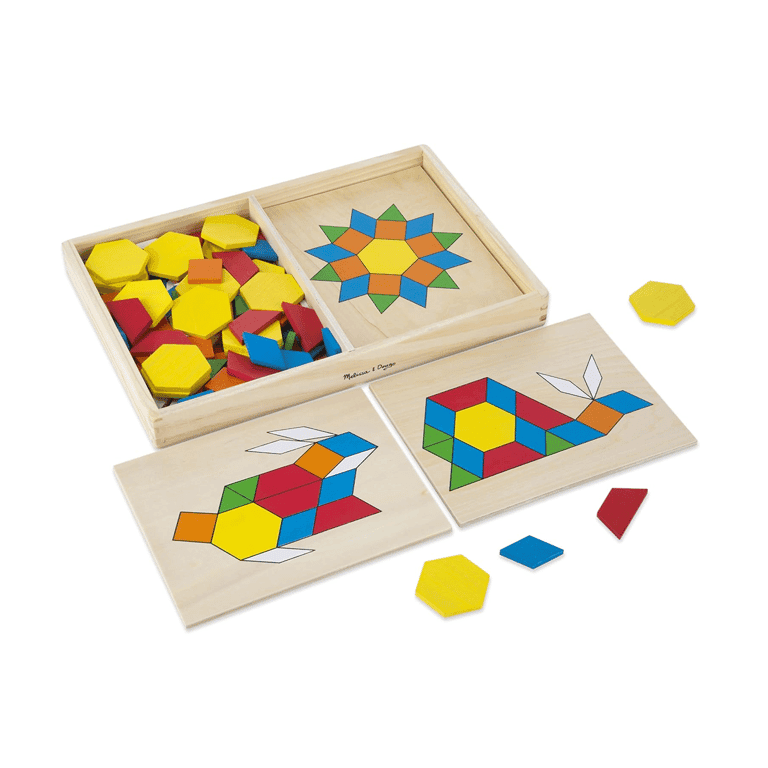 Montessori Melissa & Doug Houten Tangram Puzzel Standaard